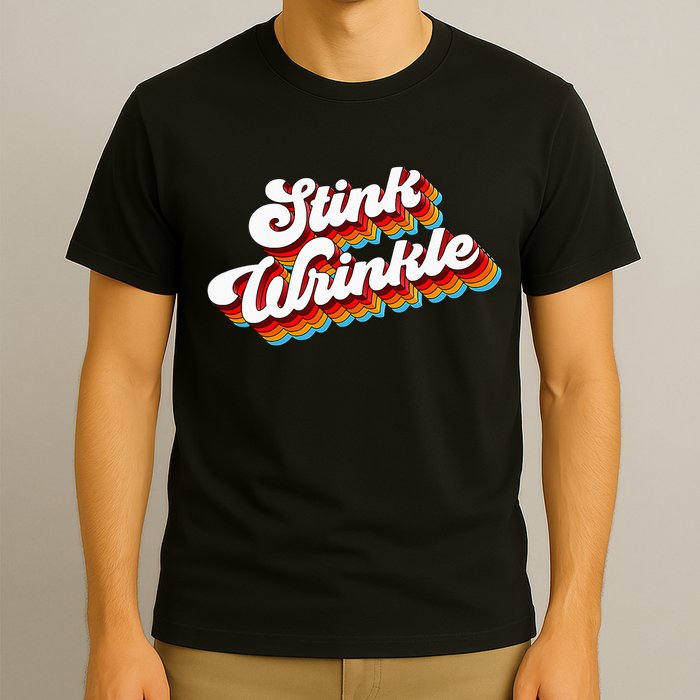 Retro Vintage Humor Stink Wrinkle T-Shirt