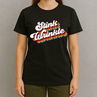 Retro Vintage Humor Stink Wrinkle T-Shirt