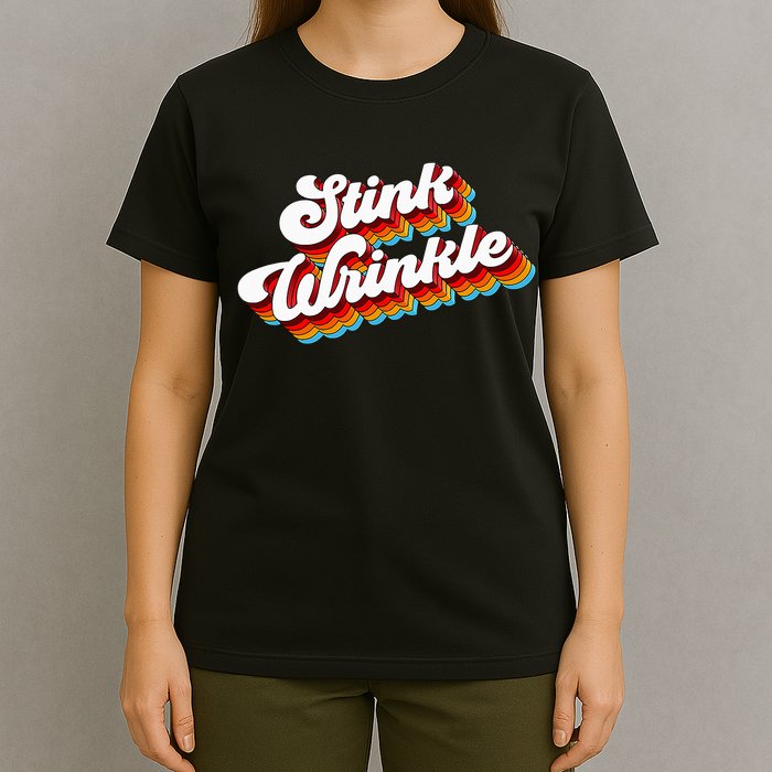 Retro Vintage Humor Stink Wrinkle T-Shirt