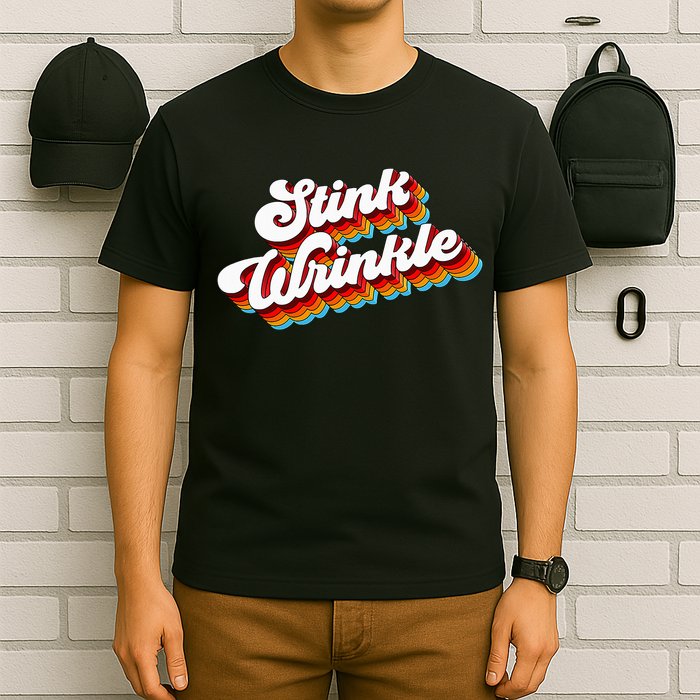 Retro Vintage Humor Stink Wrinkle T-Shirt