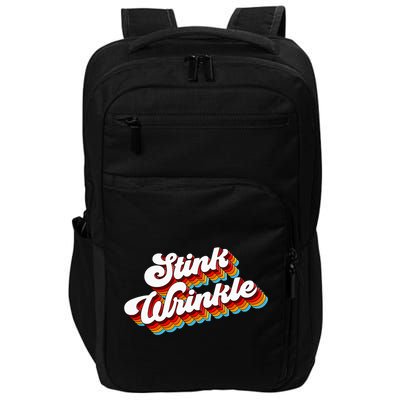 Retro Vintage Humor Stink Wrinkle Impact Tech Backpack