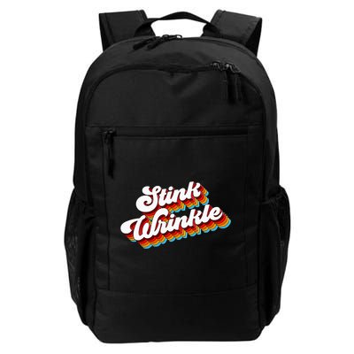 Retro Vintage Humor Stink Wrinkle Backpack