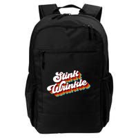 Retro Vintage Humor Stink Wrinkle Backpack