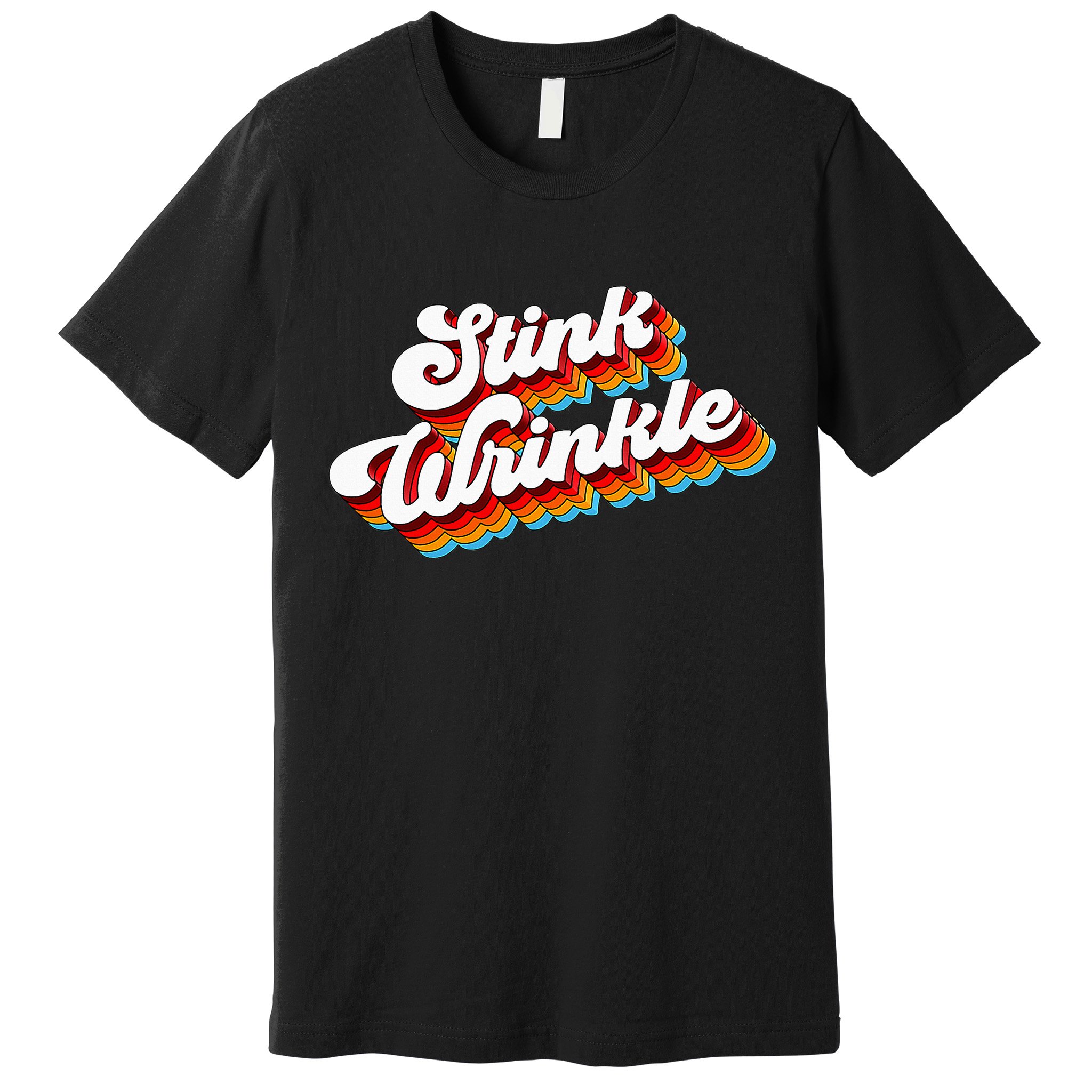 Retro Vintage Humor Stink Wrinkle Premium T-Shirt