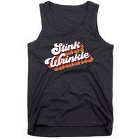 Retro Vintage Humor Stink Wrinkle Tank Top