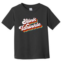 Retro Vintage Humor Stink Wrinkle Toddler T-Shirt