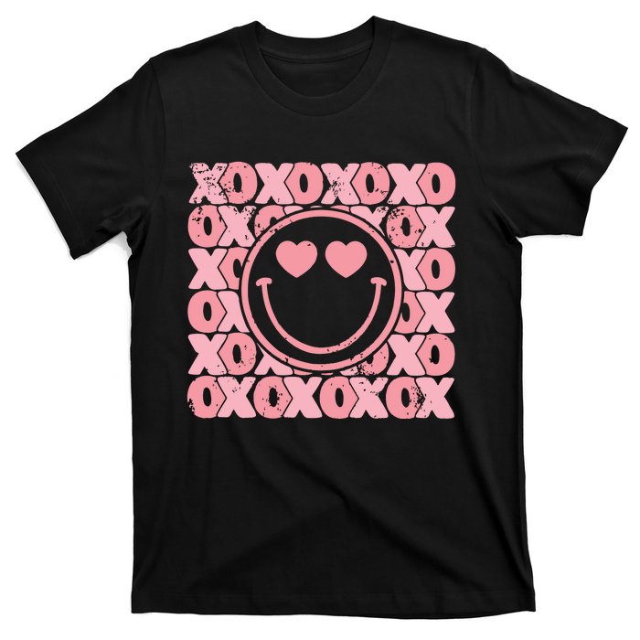 Retro Valentine Heart Xoxo T-Shirt