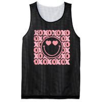 Retro Valentine Heart Xoxo Mesh Reversible Basketball Jersey Tank