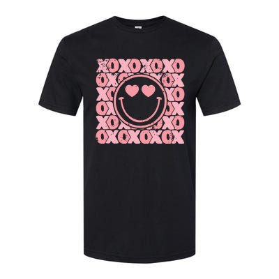 Retro Valentine Heart Xoxo Softstyle CVC T-Shirt