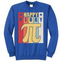 Retro Vintage Happy Pi Day For Math Teacher Science Funny Gift Sweatshirt