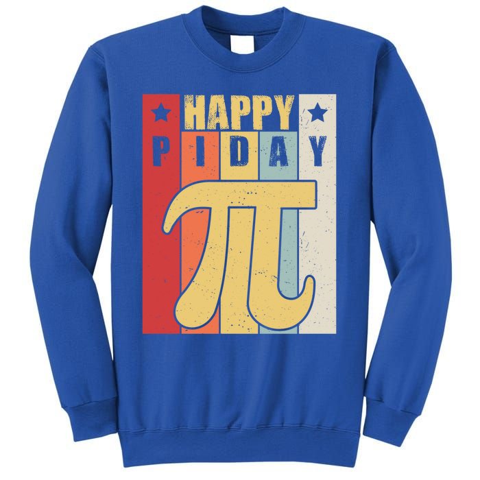 Retro Vintage Happy Pi Day For Math Teacher Science Funny Gift Sweatshirt