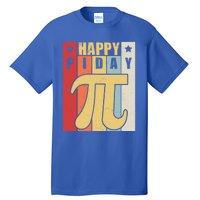 Retro Vintage Happy Pi Day For Math Teacher Science Funny Gift Tall T-Shirt