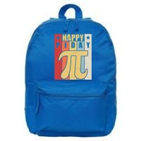 Retro Vintage Happy Pi Day For Math Teacher Science Funny Gift 16 in Basic Backpack