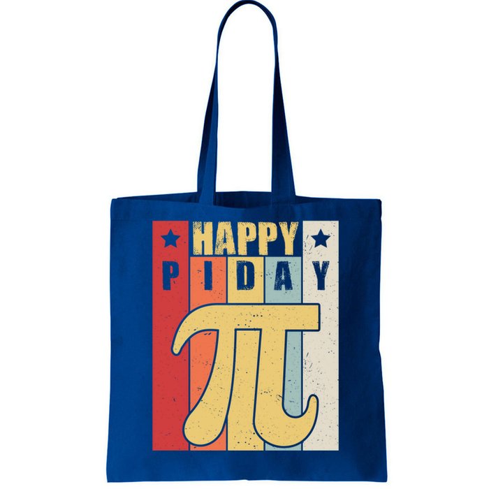 Retro Vintage Happy Pi Day For Math Teacher Science Funny Gift Tote Bag