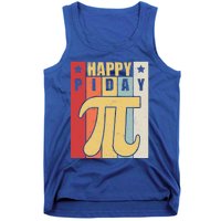 Retro Vintage Happy Pi Day For Math Teacher Science Funny Gift Tank Top