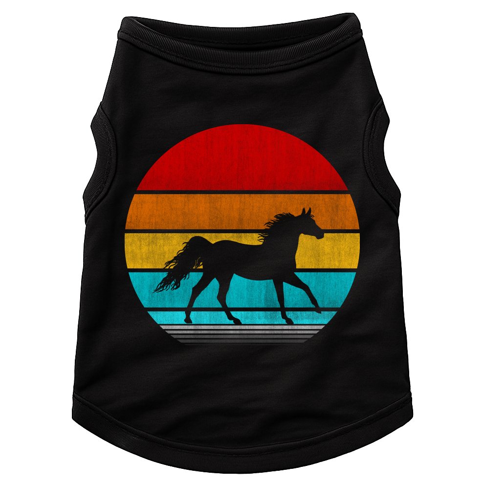 Retro Vintage Horse Doggie Tank