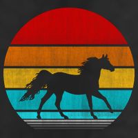 Retro Vintage Horse Beanie