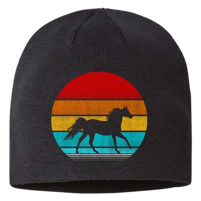 Retro Vintage Horse Sustainable Beanie