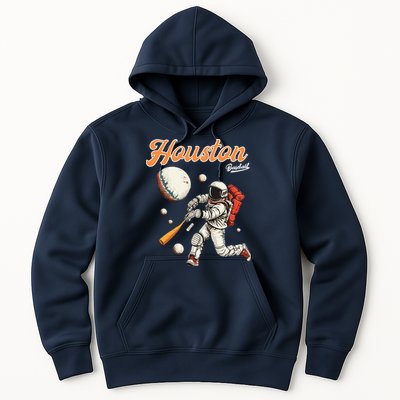 Retro Vintage Houston Texas Baseball Astronaut Crush City Hoodie