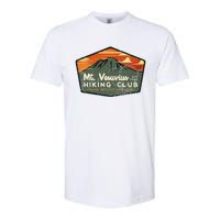 Retro Vesuvius Hiking Tourism For Italy Travel Vintage Softstyle CVC T-Shirt