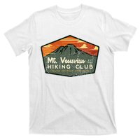 Retro Vesuvius Hiking Tourism For Italy Travel Vintage T-Shirt