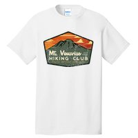 Retro Vesuvius Hiking Tourism For Italy Travel Vintage Tall T-Shirt