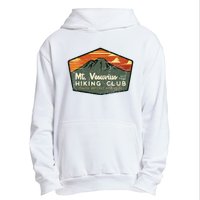 Retro Vesuvius Hiking Tourism For Italy Travel Vintage Urban Pullover Hoodie