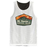 Retro Vesuvius Hiking Tourism For Italy Travel Vintage Mesh Reversible Basketball Jersey Tank