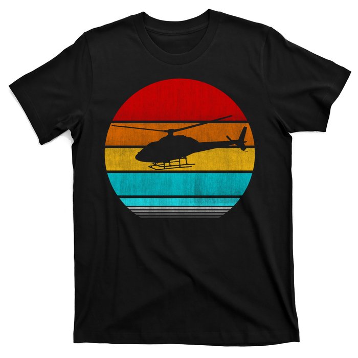 Retro Vintage Helicopter T-Shirt