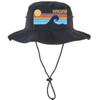 Retro Vintage Hawaii Sunset Wave Bucket Hat