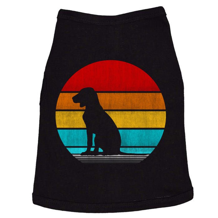 Retro Vintage Hungarian Vizsla Doggie Tank