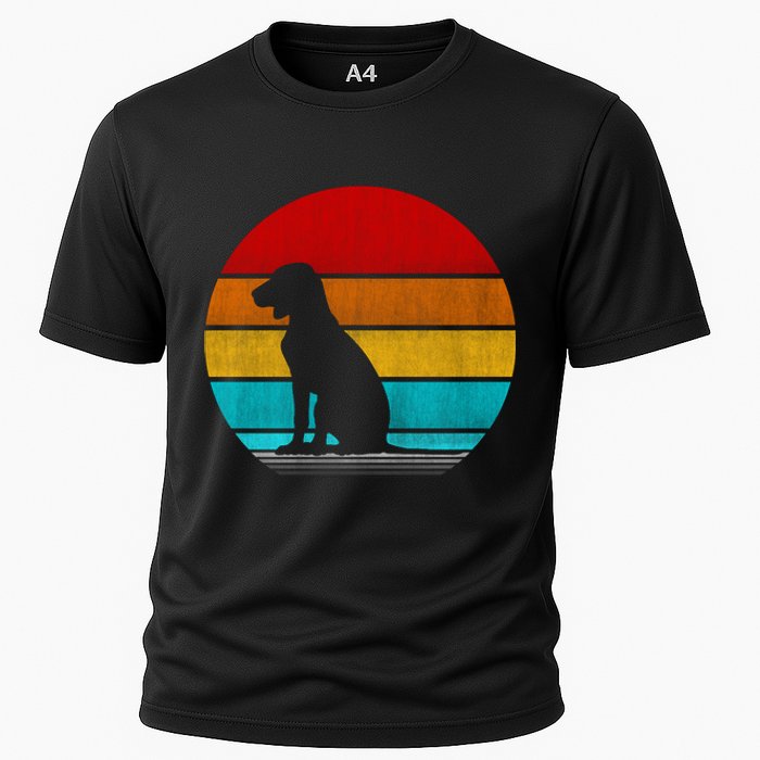 Retro Vintage Hungarian Vizsla Cooling Performance Crew T-Shirt