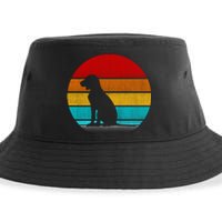 Retro Vintage Hungarian Vizsla Sustainable Bucket Hat