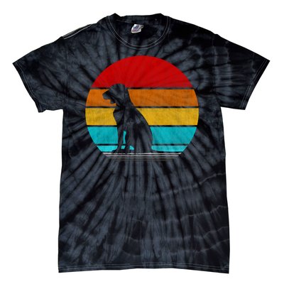 Retro Vintage Hungarian Vizsla Tie-Dye T-Shirt