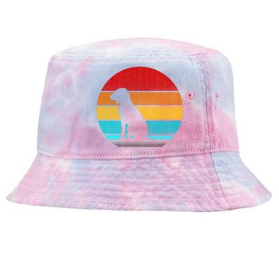 Retro Vintage Hungarian Vizsla Tie-Dyed Bucket Hat