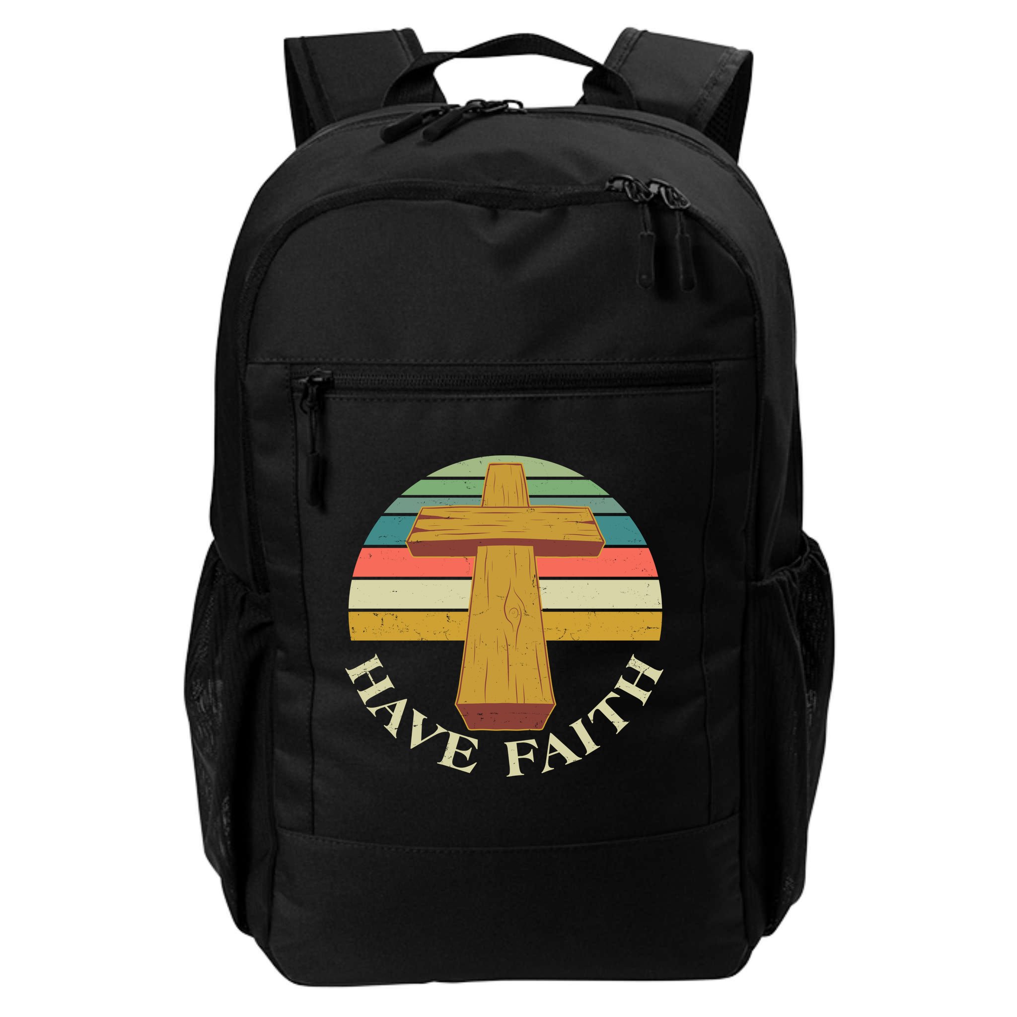 Retro Vintage Have Faith Backpack