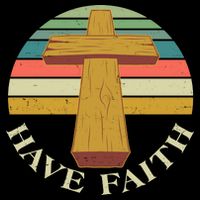 Retro Vintage Have Faith Backpack