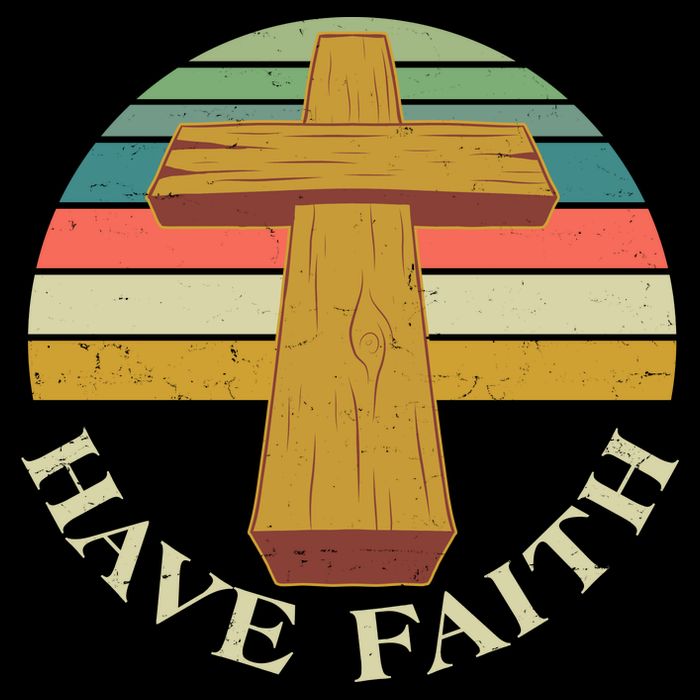 Retro Vintage Have Faith Backpack