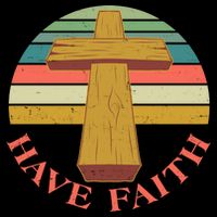 Retro Vintage Have Faith Mug