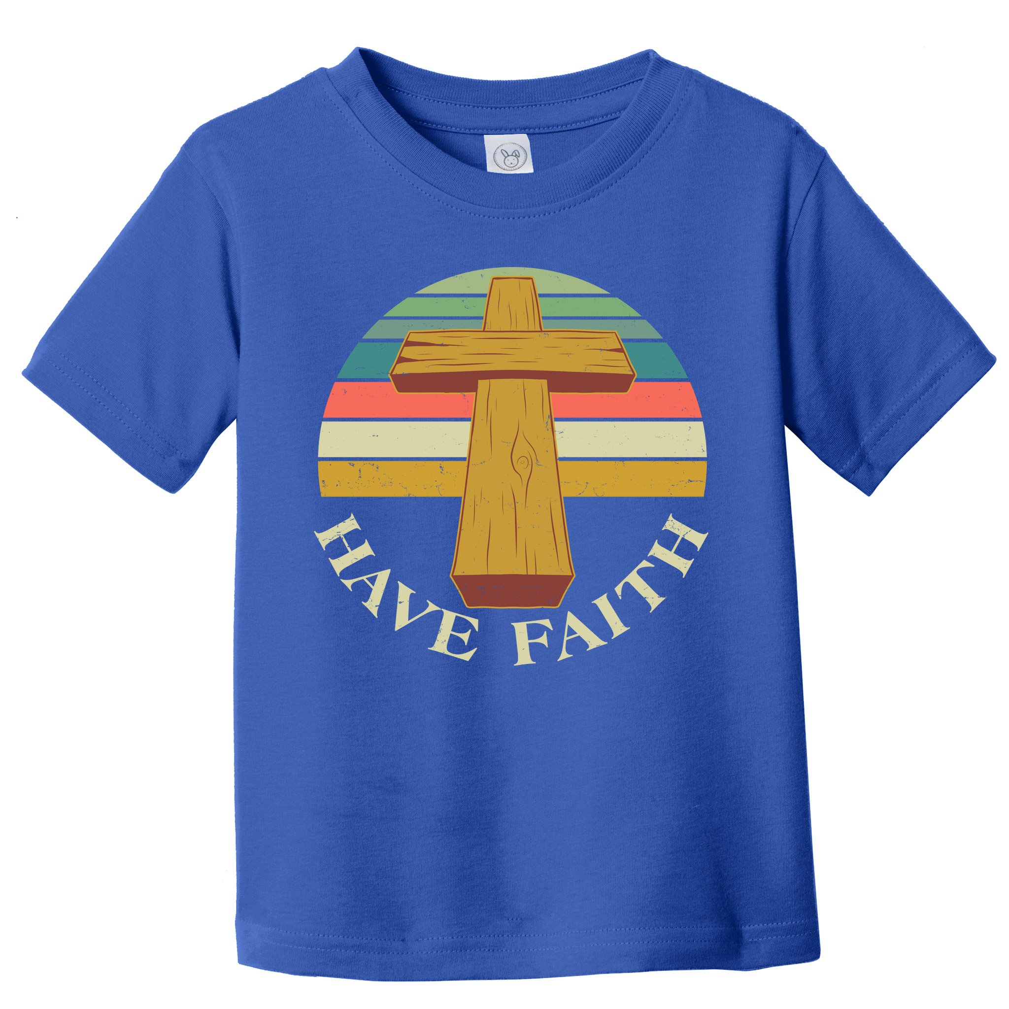 Retro Vintage Have Faith Toddler T-Shirt