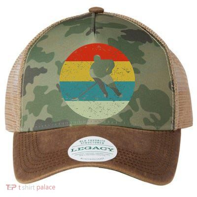 Retro Vintage Hockey Legacy Tie Dye Trucker Hat