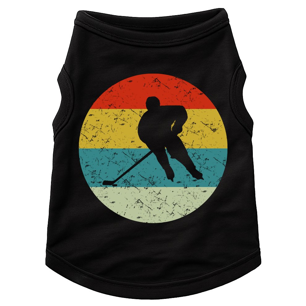 Retro Vintage Hockey Doggie Tank