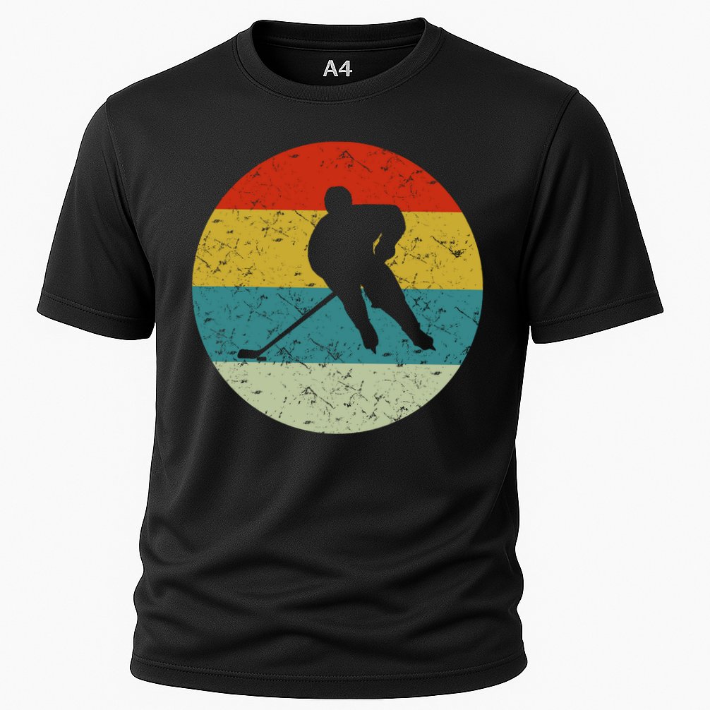 Retro Vintage Hockey Performance Shirt