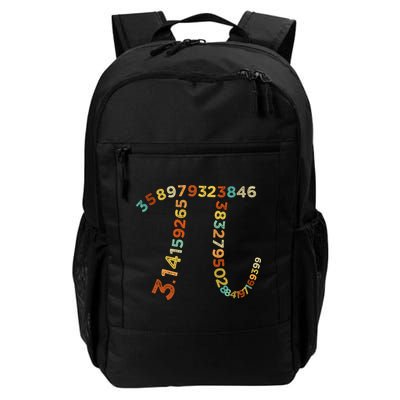 Retro Vintage Happy Pi Day Math Teacher Students Gift Backpack