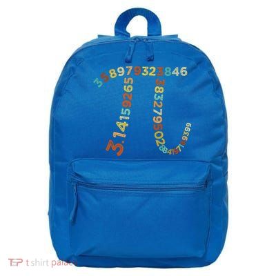 Retro Vintage Happy Pi Day Math Teacher Students Gift 16 in Basic Backpack