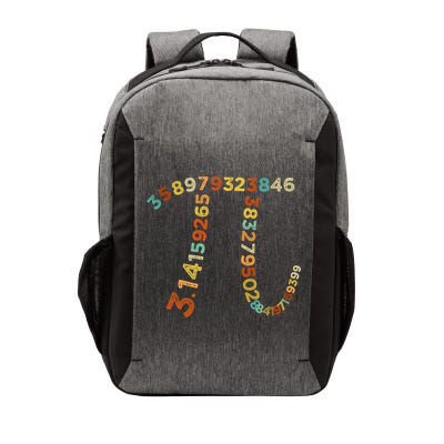 Retro Vintage Happy Pi Day Math Teacher Students Gift Vector Backpack