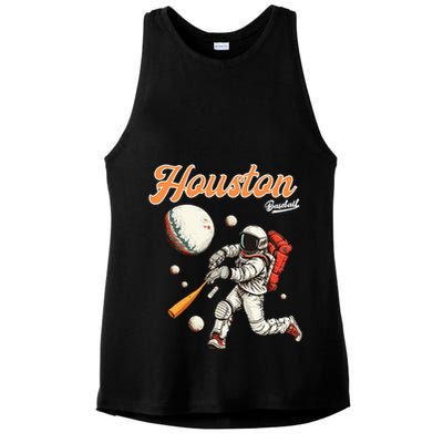 Retro Vintage Hanging Monkey Safari Jungle Animal Lover Ladies PosiCharge Tri-Blend Wicking Tank