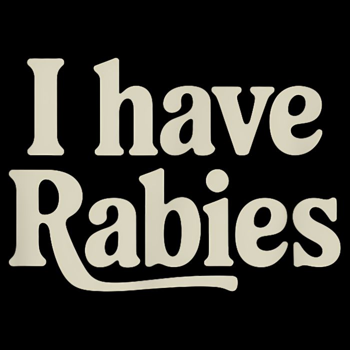 Retro Vintage I Have Rabies Backpack