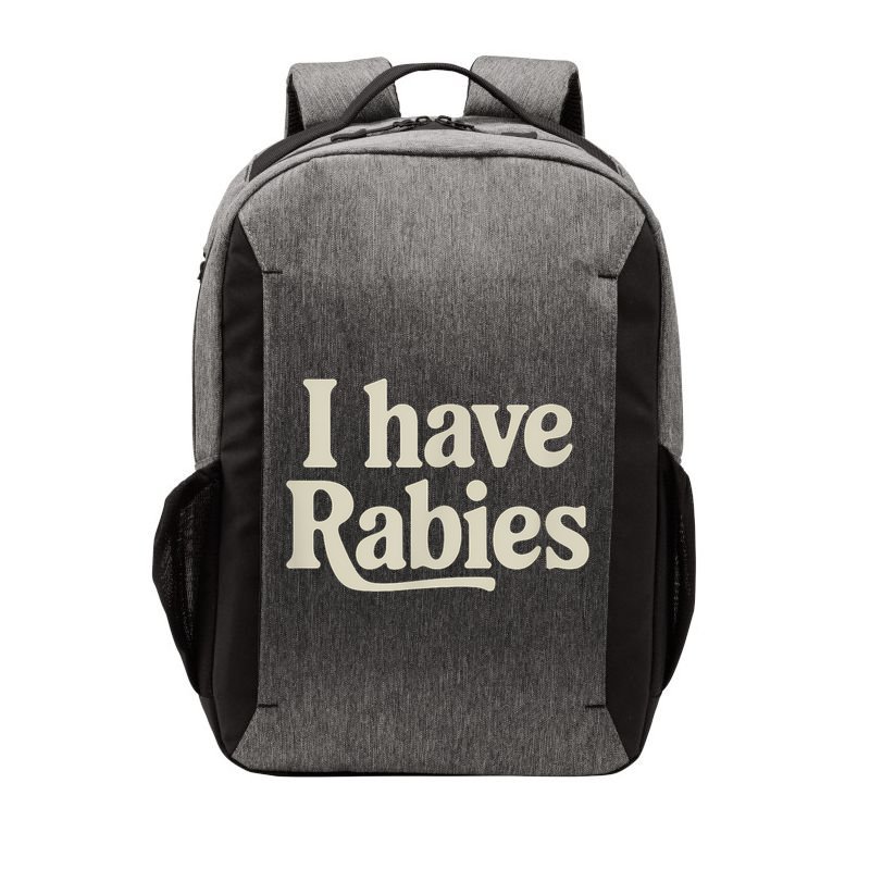 Retro Vintage I Have Rabies Vector Backpack