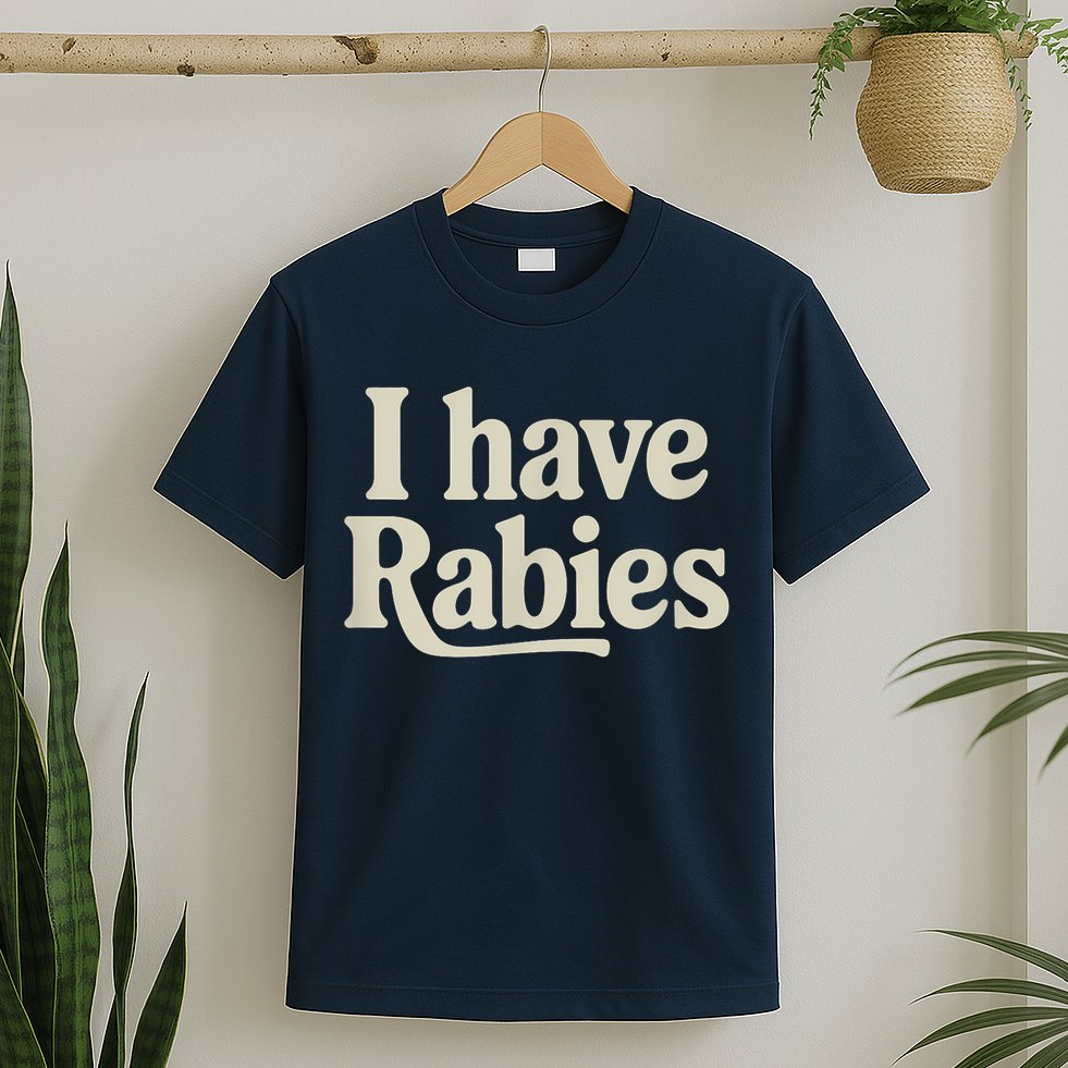 Retro Vintage I Have Rabies T-Shirt